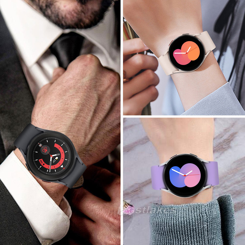 Silicone Watch Band For Samsung Galaxy Watch 4 / 4 Classic - Eastlakes Electronics